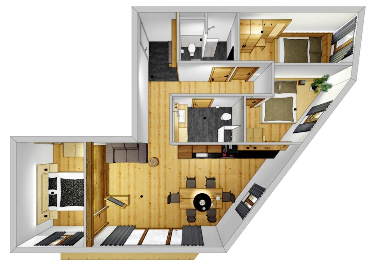 Tiroler Zeitgeist Apartment פוגן מראה חיצוני תמונה
